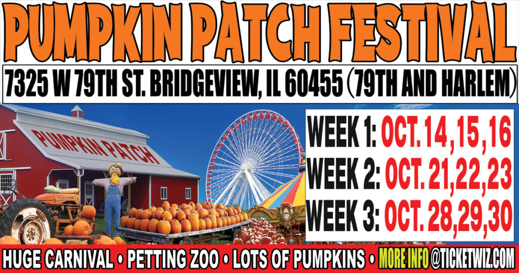 Pumkin Patch Festival Weekend 3 Village of Bridgeview Illinois