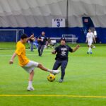 Latin Celebrities Play Soccer at the Dome! 