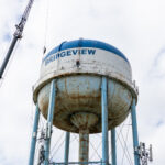 WATER TOWER WORK IN MOTION!