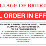 Boil Order