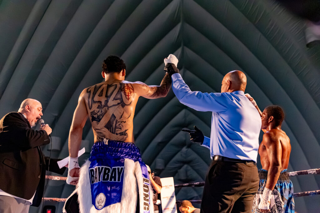 Evan Jack corners Tristian Gallichan for his first win